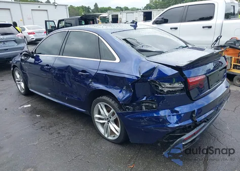 2020 Audi A4 Premium 45 Tfsi Quattro S Tronic from USA, damaged, VIN WAUDNAF44LN007881
